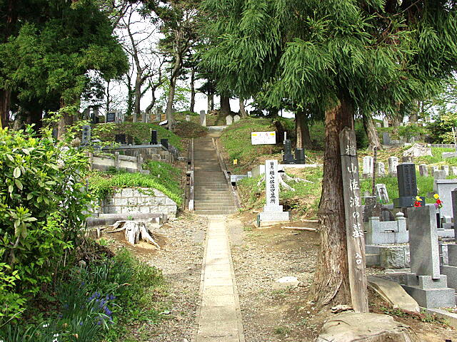 楢山佐渡の墓