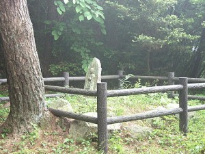 原田甲斐母の墓